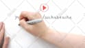 create a youtube speed color video