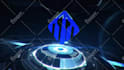make 3 hologram,futuristic,hud 3d logo intro animation