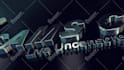 make this 3d metallic silver logo animation