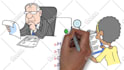 create whiteboard animation explainer video with voiceover