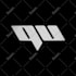 create a 3d rotating logo gif animation spin loop