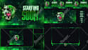 design animated and static stream pack and logo for twitch
