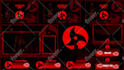 design professional twitch overlay and logo in 1 day