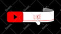 make brilliant youtube subscribe button,like and bell buttons
