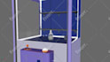 do 3d modelling, texturing, rigging, 3d animation for u