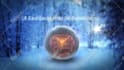 put your logo in winter crystal ball intro for christmas