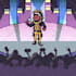 design pixel art animation music video