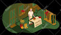 animated GIF, lottie, video from illustration