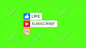 make modern youtube subscribe and bell animation