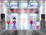 make 8 bit character animation, pixel art GIF animation