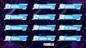 design a twitch overlay, animated stream package