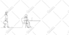 draw continuous line art animations