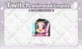 create anime chibi animated emotes for twitch