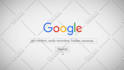 new 3d google search logo reveal SEO promo animation intro