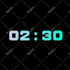 create custom live countdown timer video clock up to 30 min
