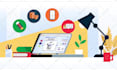 create custom 2d explainer video animation