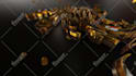 create 3d luxury gold coin logo animation intro