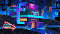 create futuristic animated gifs nft art