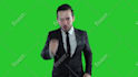 create a profesional green screen video in spanish