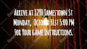 create a halloween video invitation or greeting