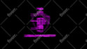 make short cyberpunk glitch intro with sound effects