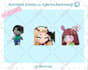 create cute custom emotes for twitch and animated
