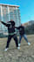 make dance video with two dancers on your music