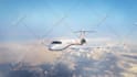 place your  logo on a 3d flying business jet  yacht helicopte