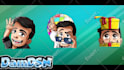make animated emotes for twitch contact me first