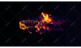 create fire logo intro animation