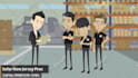 make solar panel energy or power 2d animated promo video