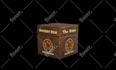 create a 3d mystery box, treasure chest animation