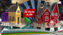 create animated 2025 christmas, new year video