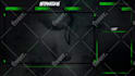 create stream overlay, alerts, screens, stinger for twitch