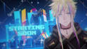 make a loading screen starting soon for vtuber or streamer