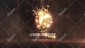 create a fabulous fire roar logo intro animation