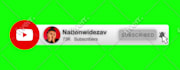 create youtube subscribe animation