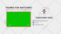 make fantastic youtube intro, subscribe and end screen video