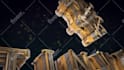 create a luxury 3d gold logo animation