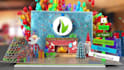 create animated 2025 christmas, new year video