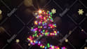create this christmas lights video