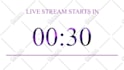 create catchy countdown timer for your live streaming