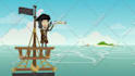 create a 2d animated saas explainer video or app demo