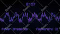 create a retro neon music or audio visualizer horizontal or vertical