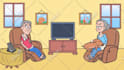 create 2d cartoon animation stickman for you