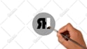 create speed drawing your logo intro, motion animated video