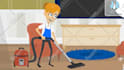 do home cleaning, office cleaning, housekeeping video ads