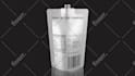 create 3d realistic mockup and cinematic packaging pouch