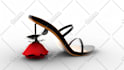 model and design 3d shoe, slipper, boots, heels, 3d printing stl and rendering