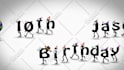 make a CARTOON font animation of your website or a message
